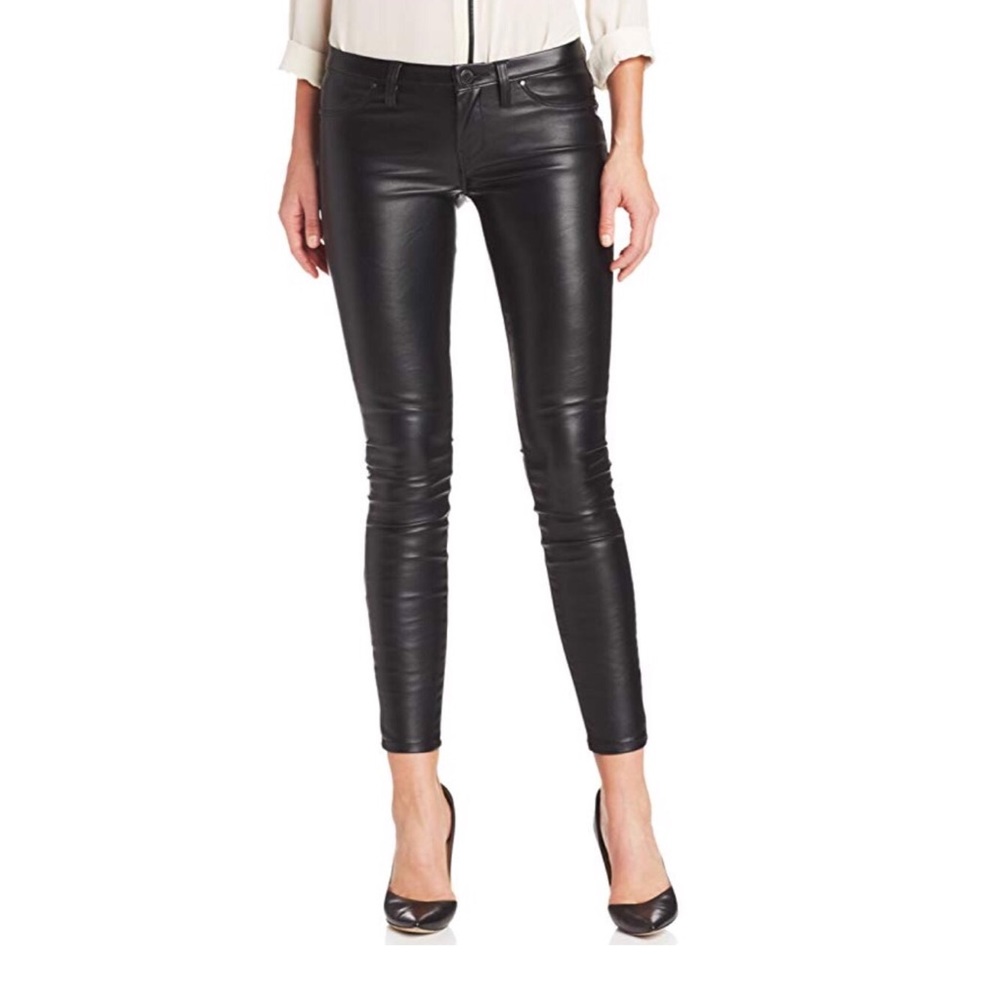 BLANKNYC faux leather skinny pants